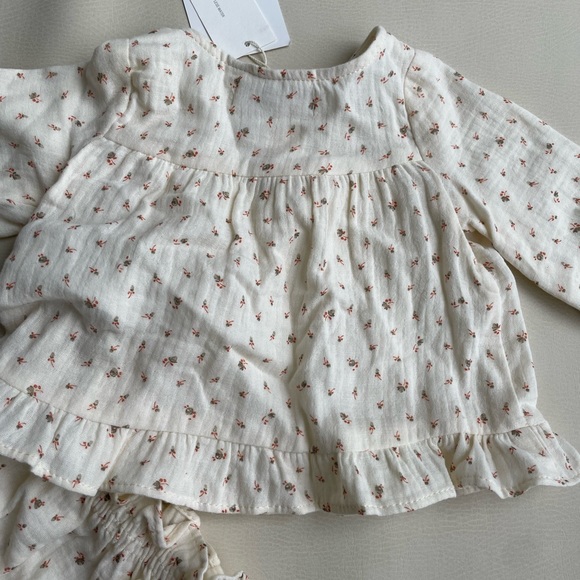 Zara Baby Girl Dress with Bloomers 1-3 months - Picture 4 of 16